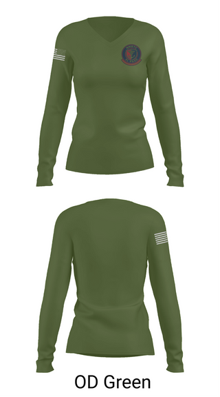 Womens Long Sleeve Vneck Shirt, NMRTC El Paso, , Teamtime, Team time, sublimation, custom sports apparel, team uniforms, spirit wear, spiritwear, sports uniforms, custom shirts, team store, custom team store, fundraiser sports, apparel fundraiser