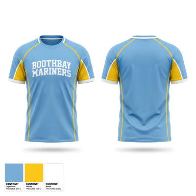 Boothbay Mariners Soft Poly Tee Cotton Like Feel - 1