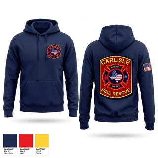 Hoodie, Carlisle Fire & Rescue, Fire Department, Teamtime, Team time, sublimation, custom sports apparel, team uniforms, spirit wear, spiritwear, sports uniforms, custom shirts, team store, custom team store, fundraiser sports, apparel fundraiser
