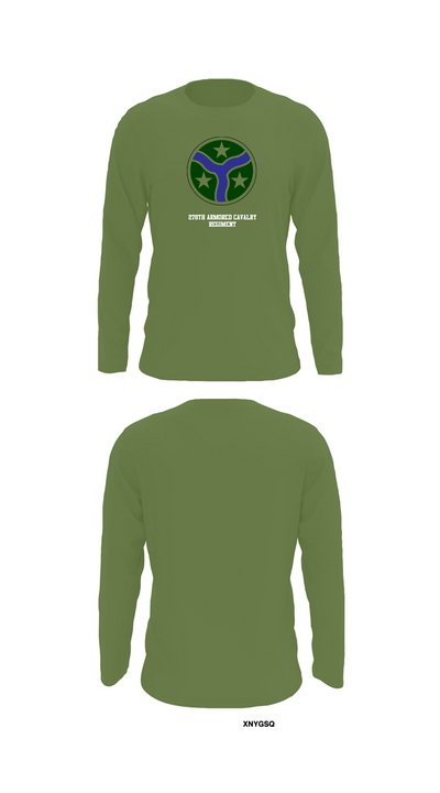 278th Armored Cavalry Regiment 63625582 Long Sleeve Performance Shirt 50