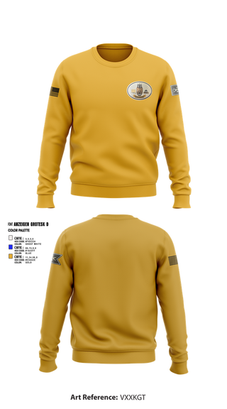 Crew Neck Sweatshirt, 2nd Plt, Doghouse Company, 1/3 TOG, , Teamtime, Team time, sublimation, custom sports apparel, team uniforms, spirit wear, spiritwear, sports uniforms, custom shirts, team store, custom team store, fundraiser sports, apparel fundraiser