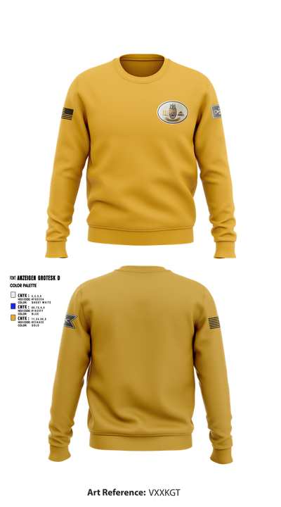 2nd Plt, Doghouse Company, 1/3 TOG 80089099 Crew Neck Sweatshirt - 3