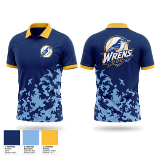 Short Sleeve Performance Polo, Wrens Baseball, Baseball, Teamtime, Team time, sublimation, custom sports apparel, team uniforms, spirit wear, spiritwear, sports uniforms, custom shirts, team store, custom team store, fundraiser sports, apparel fundraiser