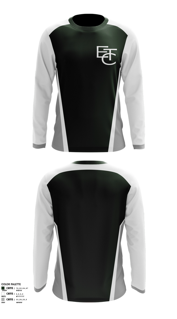 Long Sleeve Performance Shirt, Endeavour Training Club, , Teamtime, Team time, sublimation, custom sports apparel, team uniforms, spirit wear, spiritwear, sports uniforms, custom shirts, team store, custom team store, fundraiser sports, apparel fundraiser