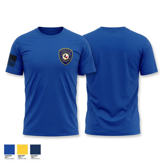Old School Cotton Feel Shirt, Kirby Police Department, Police, Teamtime, Team time, sublimation, custom sports apparel, team uniforms, spirit wear, spiritwear, sports uniforms, custom shirts, team store, custom team store, fundraiser sports, apparel fundraiser