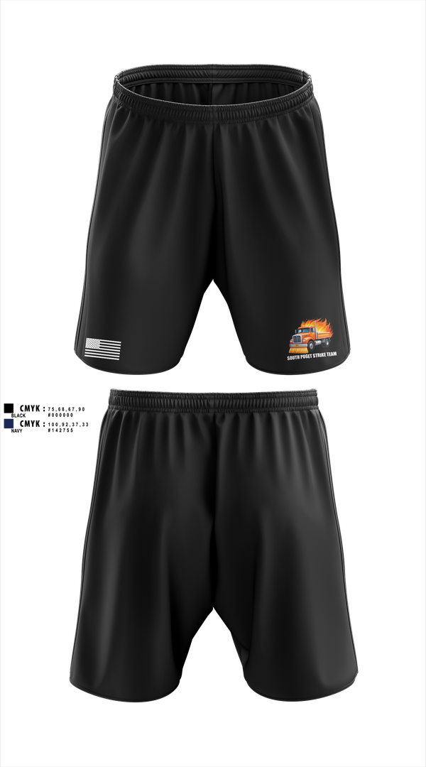 Athletic Shorts With Pockets, South Puget strike team, , Teamtime, Team time, sublimation, custom sports apparel, team uniforms, spirit wear, spiritwear, sports uniforms, custom shirts, team store, custom team store, fundraiser sports, apparel fundraiser
