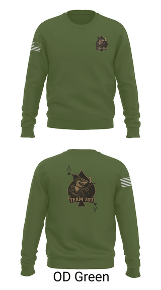 Crew Neck Sweatshirt, MESG1 TEAM 707, Navy, Teamtime, Team time, sublimation, custom sports apparel, team uniforms, spirit wear, spiritwear, sports uniforms, custom shirts, team store, custom team store, fundraiser sports, apparel fundraiser