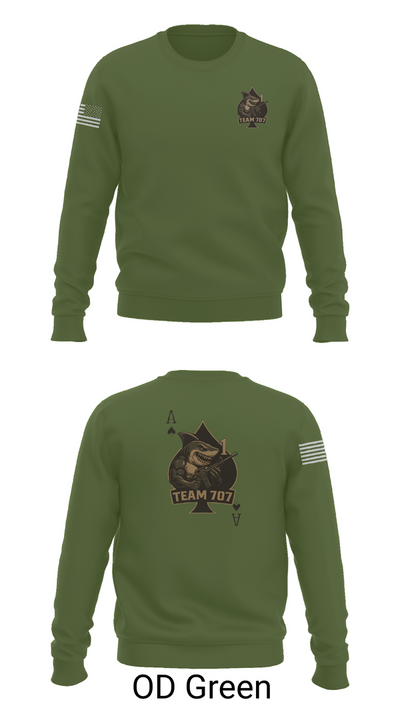 MESG1 TEAM 707 61403527 Crew Neck Sweatshirt - 43