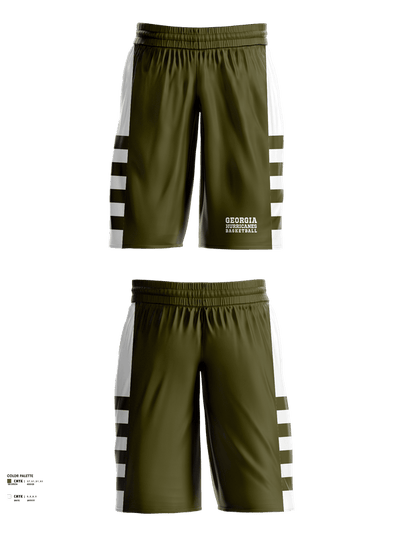 Georgia hurricanes 51032724 Mens Basketball Shorts 1