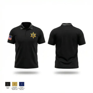 Short Sleeve Performance Polo, Pulaski County Sheriff’s Office, Police, Teamtime, Team time, sublimation, custom sports apparel, team uniforms, spirit wear, spiritwear, sports uniforms, custom shirts, team store, custom team store, fundraiser sports, apparel fundraiser