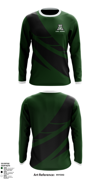 Long Sleeve Performance Shirt, Alisal High School Football, , Teamtime, Team time, sublimation, custom sports apparel, team uniforms, spirit wear, spiritwear, sports uniforms, custom shirts, team store, custom team store, fundraiser sports, apparel fundraiser