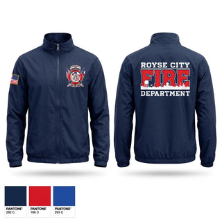 Windbreaker, Engine 82, Fire Department, Teamtime, Team time, sublimation, custom sports apparel, team uniforms, spirit wear, spiritwear, sports uniforms, custom shirts, team store, custom team store, fundraiser sports, apparel fundraiser