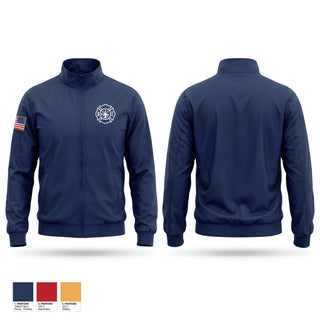 Windbreaker, Stafford Fire Department, Fire Department, Teamtime, Team time, sublimation, custom sports apparel, team uniforms, spirit wear, spiritwear, sports uniforms, custom shirts, team store, custom team store, fundraiser sports, apparel fundraiser