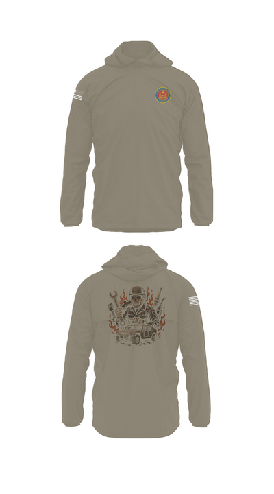 4th Combat Engineer Battalion A Co 69911625 Windbreaker - 61