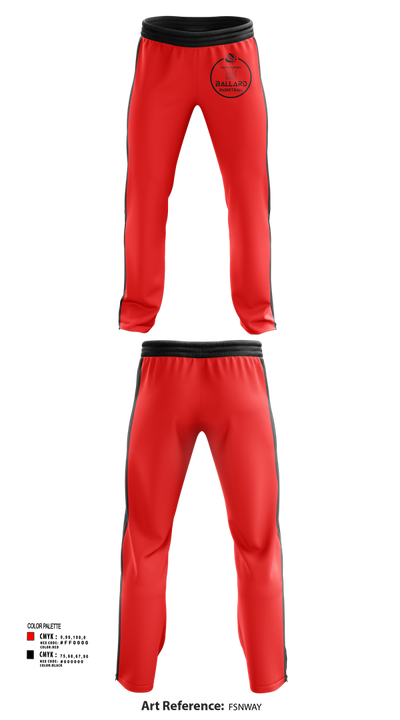 Ballard Basketball 71140623 Sweatpants - 41