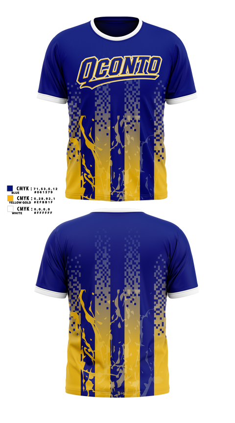 Short Sleeve Performance Shirt, Oconto Baseball, Baseball, Teamtime, Team time, sublimation, custom sports apparel, team uniforms, spirit wear, spiritwear, sports uniforms, custom shirts, team store, custom team store, fundraiser sports, apparel fundraiser