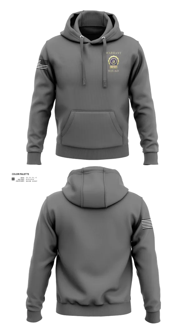 Hoodie, NCSD Warrant Squad, , Teamtime, Team time, sublimation, custom sports apparel, team uniforms, spirit wear, spiritwear, sports uniforms, custom shirts, team store, custom team store, fundraiser sports, apparel fundraiser