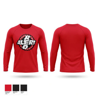 Long Sleeve Performance Shirt, Red Alert, Softball, Teamtime, Team time, sublimation, custom sports apparel, team uniforms, spirit wear, spiritwear, sports uniforms, custom shirts, team store, custom team store, fundraiser sports, apparel fundraiser