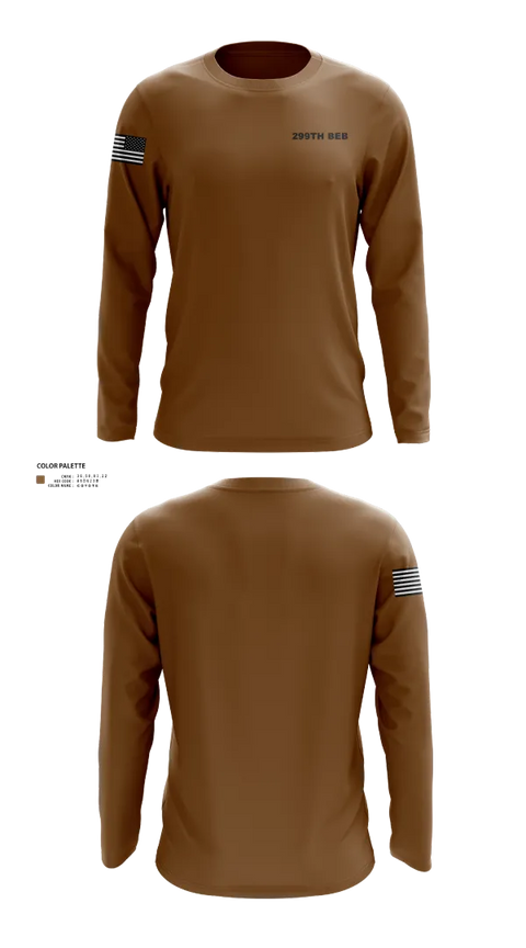 Long Sleeve Performance Shirt, 299th BEB, Army, Teamtime, Team time, sublimation, custom sports apparel, team uniforms, spirit wear, spiritwear, sports uniforms, custom shirts, team store, custom team store, fundraiser sports, apparel fundraiser