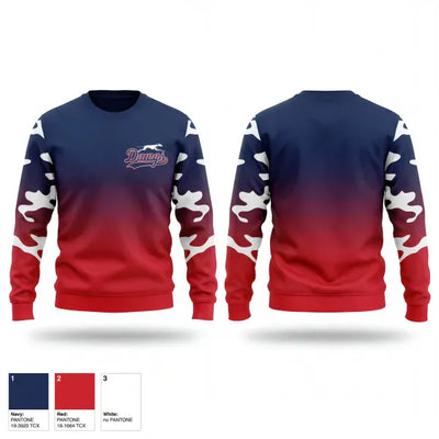 Dawgs 12702409 Crew Neck Sweatshirt - 1