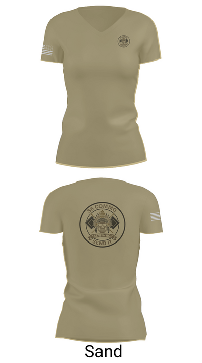 1/278th ACR 18022792 Women's Short Sleeve V-neck Shirt - 88