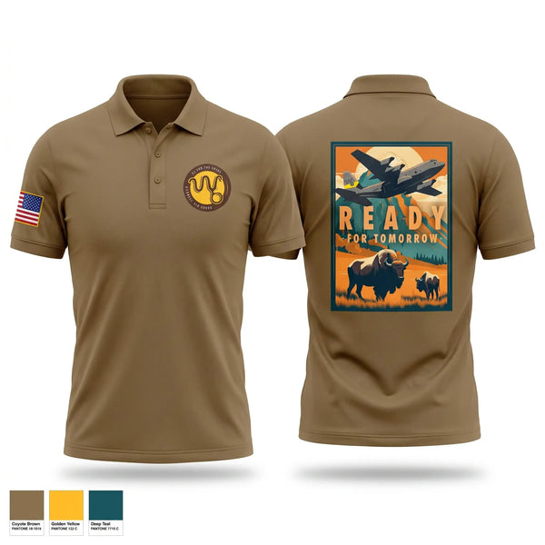 Short Sleeve Performance Polo, 153rd R&R, Air Force, Teamtime, Team time, sublimation, custom sports apparel, team uniforms, spirit wear, spiritwear, sports uniforms, custom shirts, team store, custom team store, fundraiser sports, apparel fundraiser