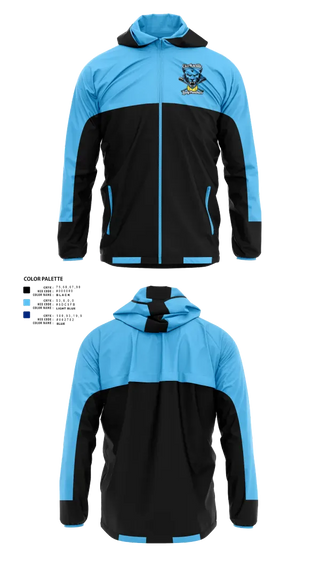 Windbreaker, Clarksville Lady Panters, Softball, Teamtime, Team time, sublimation, custom sports apparel, team uniforms, spirit wear, spiritwear, sports uniforms, custom shirts, team store, custom team store, fundraiser sports, apparel fundraiser