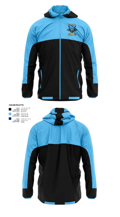Clarksville Lady Panters 58044554 Windbreaker - 21