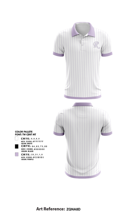 Reynoldsburg Raiders 31464727 Short Sleeve Performance Polo - 5