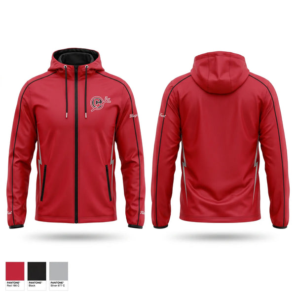 Windbreaker, Clinton Red Devils, Track & Field, Teamtime, Team time, sublimation, custom sports apparel, team uniforms, spirit wear, spiritwear, sports uniforms, custom shirts, team store, custom team store, fundraiser sports, apparel fundraiser