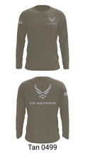 USAF Volunteer 95429734 Long Sleeve Performance Shirt 66