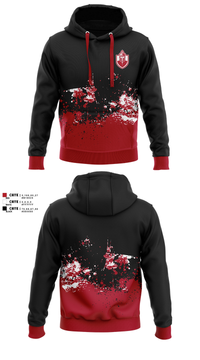 Whittier Crimson Knights 84805386 Hoodie - 3