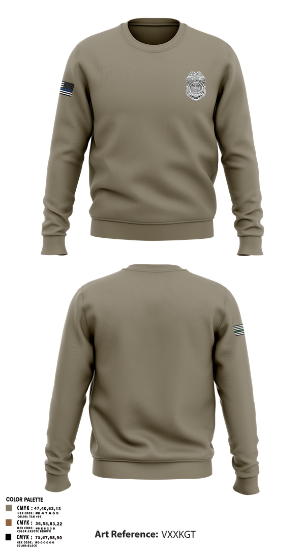 Crew Neck Sweatshirt, Military Police, Army, Teamtime, Team time, sublimation, custom sports apparel, team uniforms, spirit wear, spiritwear, sports uniforms, custom shirts, team store, custom team store, fundraiser sports, apparel fundraiser
