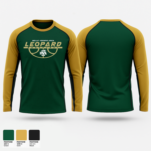Long Sleeve Performance Shirt, Belle Vernon Area Basketball, Women's Basketball, Teamtime, Team time, sublimation, custom sports apparel, team uniforms, spirit wear, spiritwear, sports uniforms, custom shirts, team store, custom team store, fundraiser sports, apparel fundraiser