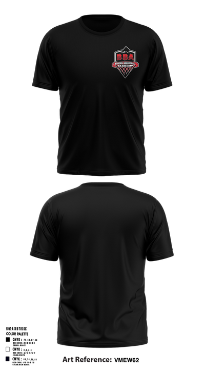 Burton Basketball Academy 23292759 Old School Cotton Feel Shirt - 1