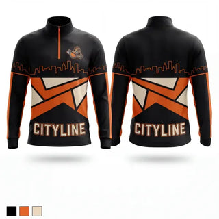 Quarter Zip Jacket, The Philadelphia Tomahawks, Men's Basketball, Teamtime, Team time, sublimation, custom sports apparel, team uniforms, spirit wear, spiritwear, sports uniforms, custom shirts, team store, custom team store, fundraiser sports, apparel fundraiser