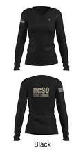 Brunswick County Sheriff - Animal Protective Services 7672438 Women's Long Sleeve V-neck Shirt - 23