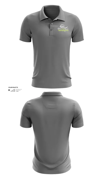 Boston Banshees 81530630 Short Sleeve Performance Polo - 31