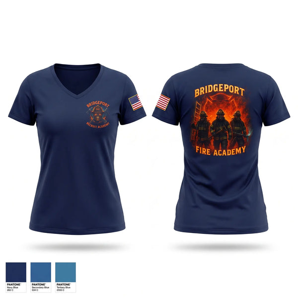 Womens Short Sleeve Vneck Shirt, Ladder 5, Fire Department, Teamtime, Team time, sublimation, custom sports apparel, team uniforms, spirit wear, spiritwear, sports uniforms, custom shirts, team store, custom team store, fundraiser sports, apparel fundraiser