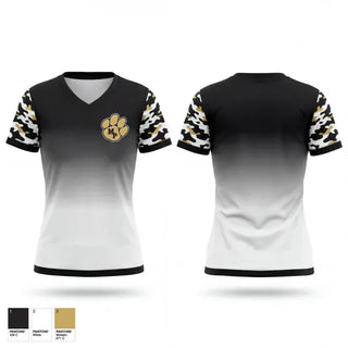 Womens Short Sleeve Vneck Shirt, Manassas Park, , Teamtime, Team time, sublimation, custom sports apparel, team uniforms, spirit wear, spiritwear, sports uniforms, custom shirts, team store, custom team store, fundraiser sports, apparel fundraiser