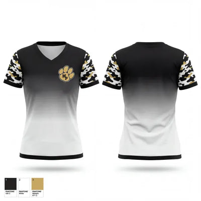 Manassas Park 46192470 Women's Short Sleeve V-neck Shirt - 1