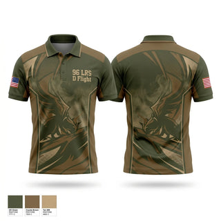 Short Sleeve Performance Polo, 96 LRS D Flight96 LRS D Flight, Air Force, Teamtime, Team time, sublimation, custom sports apparel, team uniforms, spirit wear, spiritwear, sports uniforms, custom shirts, team store, custom team store, fundraiser sports, apparel fundraiser