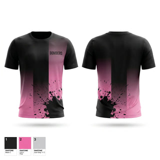 Short Sleeve Performance Shirt, BOMBERS, Baseball, Teamtime, Team time, sublimation, custom sports apparel, team uniforms, spirit wear, spiritwear, sports uniforms, custom shirts, team store, custom team store, fundraiser sports, apparel fundraiser