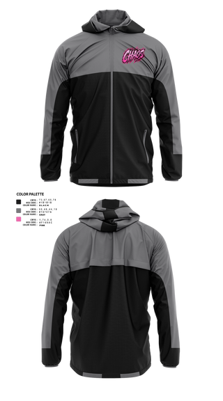 Windbreaker, Chaos, Softball, Teamtime, Team time, sublimation, custom sports apparel, team uniforms, spirit wear, spiritwear, sports uniforms, custom shirts, team store, custom team store, fundraiser sports, apparel fundraiser