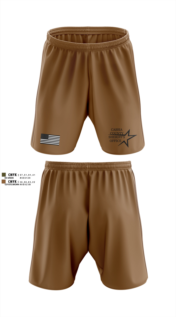 Athletic Shorts With Pockets, Cassia County Sheriff’s Office, Police, Teamtime, Team time, sublimation, custom sports apparel, team uniforms, spirit wear, spiritwear, sports uniforms, custom shirts, team store, custom team store, fundraiser sports, apparel fundraiser