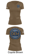Oregon Emergency Management 48984222 Women's Short Sleeve V-neck Shirt - 8