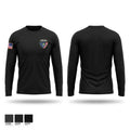 Onondaga Community College Campus Police Long Sleeve Performance Shirt - 1