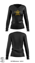 4th/104th BN (CA/PO) 7380170 Women's Long Sleeve V-neck Shirt - 11