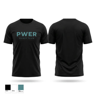 Short Sleeve Performance Shirt, PWER Dance Team, Cheer, Teamtime, Team time, sublimation, custom sports apparel, team uniforms, spirit wear, spiritwear, sports uniforms, custom shirts, team store, custom team store, fundraiser sports, apparel fundraiser