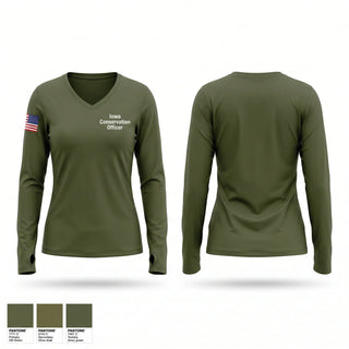 Old School Cotton Feel Shirt, Iowa Conservation Officer, Police, Teamtime, Team time, sublimation, custom sports apparel, team uniforms, spirit wear, spiritwear, sports uniforms, custom shirts, team store, custom team store, fundraiser sports, apparel fundraiser